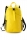 Rucsac Casual galben
